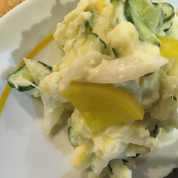 たくあんマカロニポテトサラダ レシピ 作り方 By Tommeg12 楽天レシピ たくあんマカロニポテトサラダ レシピ 作り方 By Tommeg12 楽天レシピ